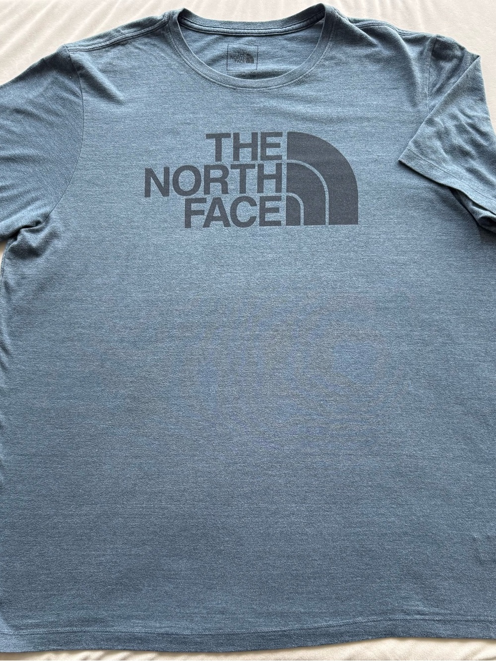 The North Face Men's Short Sleeve Logo Tee - Blue Gray
